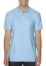 Herren Softstyle Double Pique Polo / Gildan 64800 2XL-Light Blue
