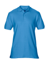 Herren Premium Cotton Double Piqué Polo / Gildan 85800 M-Sapphire