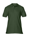 Herren Premium Cotton Double Piqué Polo / Gildan 85800 XL-Forest Green