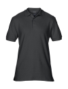 Herren Premium Cotton Double Piqué Polo / Gildan 85800 2XL-Black