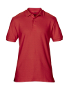 Herren Premium Cotton Double Piqué Polo / Gildan 85800 3XL-Red