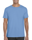 Softstyle Adult T-Shirt / Gildan 64000 M-Carolina Blue