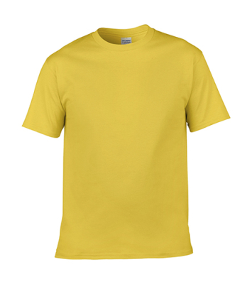 Softstyle Adult T-Shirt / Gildan 64000 M-Daisy Yellow