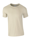 Softstyle Adult T-Shirt / Gildan 64000 L-Sand