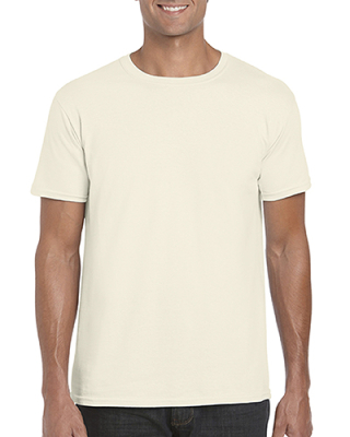 Softstyle Adult T-Shirt / Gildan 64000 XL-Natural