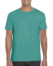 Softstyle Adult T-Shirt / Gildan 64000 XL-Tropical Blue