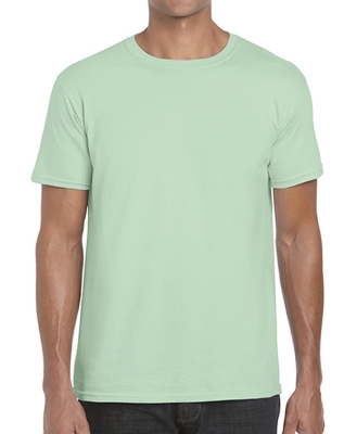 Softstyle Adult T-Shirt / Gildan 64000 XL-Mint Green