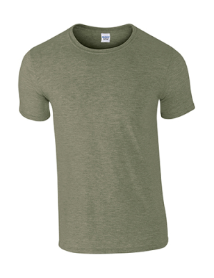 Softstyle Adult T-Shirt / Gildan 64000 XL-Heather Military Green