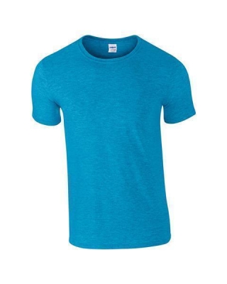 Softstyle Adult T-Shirt / Gildan 64000 2XL-Sapphire