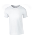 Softstyle Adult T-Shirt / Gildan 64000 3XL-White