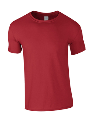 Softstyle Adult T-Shirt / Gildan 64000 4XL-Red