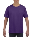 Kinder Ring Spun T-Shirt bis Gr.XL/164 / Gildan 64000B S/116/5-6 Purple