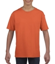 Kinder Ring Spun T-Shirt bis Gr.XL/164 / Gildan 64000B S/116/5-6 Orange