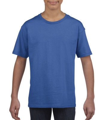 Kinder Ring Spun T-Shirt bis Gr.XL/164 / Gildan 64000B L/140/9-11 Royal