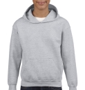Kinder Heavy Blend Youth Hooded Sweat bis Gr.XL(176) / Gildan 18500B S (116/128) Sport Grey