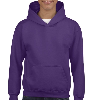 Kinder Heavy Blend Youth Hooded Sweat bis Gr.XL(176) / Gildan 18500B S (116/128) Purple