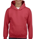 Kinder Heavy Blend Youth Hooded Sweat bis Gr.XL(176) / Gildan 18500B S (116/128) Red
