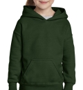 Kinder Heavy Blend Youth Hooded Sweat bis Gr.XL(176) / Gildan 18500B L (164) Forest Green