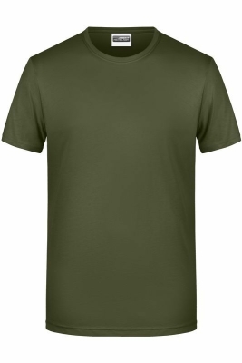 Mens Basic-T Shirt bis Gr.3XL / James & Nicholson 8008