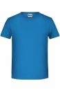 Jungen Basic-T Shirt bis Gr.2XL / James &amp; Nicholson...