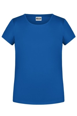 Mädchen Basic-T Shirt bis Gr.2XL / James & Nicholson 8007G M (122/128) Royal