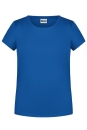 Mädchen Basic-T Shirt bis Gr.2XL / James & Nicholson 8007G L (134/140) Royal