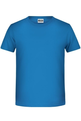 Jungen Basic-T Shirt bis Gr.2XL / James & Nicholson 8008B XS (98/104) Cobalt