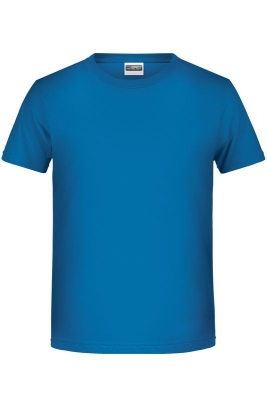 Jungen Basic-T Shirt bis Gr.2XL / James & Nicholson 8008B XS (98/104) Royal