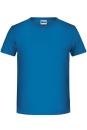 Jungen Basic-T Shirt bis Gr.2XL / James & Nicholson 8008B XS (98/104) Royal