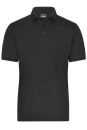 Mens BIO Stretch-Polo Work - SOLID / James & Nicholson JN1806 XS-Black