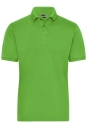 Mens BIO Stretch-Polo Work - SOLID / James & Nicholson JN1806 XS-Lime Green