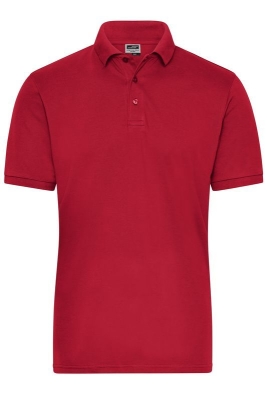 Mens BIO Stretch-Polo Work - SOLID / James & Nicholson JN1806 XS-Red