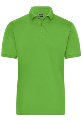 Mens BIO Stretch-Polo Work - SOLID / James & Nicholson JN1806 2XL-Lime Green