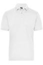 Mens BIO Stretch-Polo Work - SOLID / James & Nicholson JN1806 2XL-White