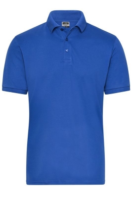 Mens BIO Stretch-Polo Work - SOLID / James & Nicholson JN1806 6XL-Royal