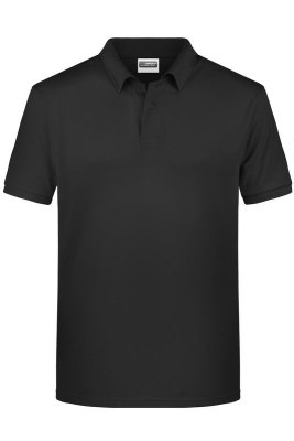 Mens Basic Polo / James & Nicholson 8010 L-Black