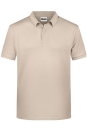 Mens Basic Polo / James & Nicholson 8010 L-Stone
