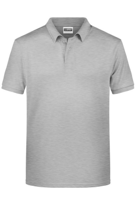 Mens Basic Polo / James & Nicholson 8010 XL-Grey Heather