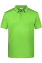 Mens Basic Polo / James & Nicholson 8010 XL-Lime Green