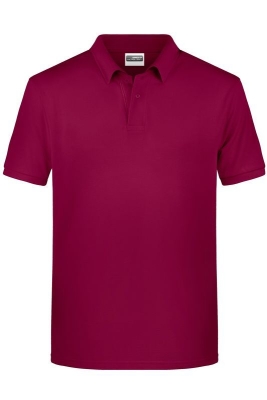 Mens Basic Polo / James & Nicholson 8010 XL-Wine