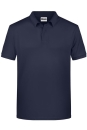 Mens Basic Polo / James & Nicholson 8010 2XL-Navy