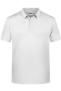 Mens Basic Polo / James & Nicholson 8010 2XL-White