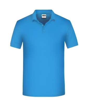 Ladies BIO Workwear Polo / James & Nicholson JN873 S-Aqua