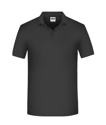 Ladies BIO Workwear Polo / James & Nicholson JN873 L-Black