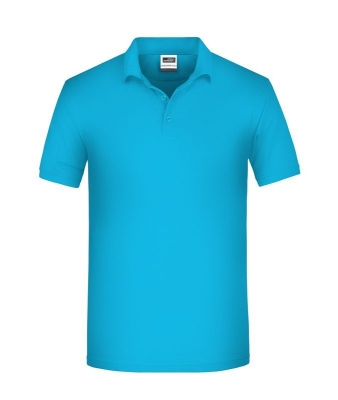 Ladies BIO Workwear Polo / James & Nicholson JN873 L-Turquoise