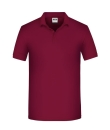 Ladies BIO Workwear Polo / James & Nicholson JN873 4XL-Wine