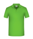 Mens BIO Workwear Polo / James & Nicholson JN874 XS-Lime Green