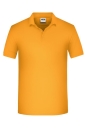Mens BIO Workwear Polo / James & Nicholson JN874 XL-Gold Yellow