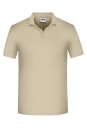 Mens BIO Workwear Polo / James & Nicholson JN874 2XL-Stone