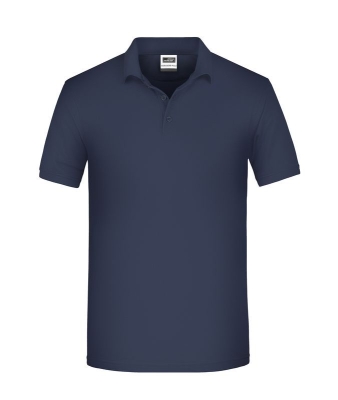 Mens BIO Workwear Polo / James & Nicholson JN874 4XL-Navy